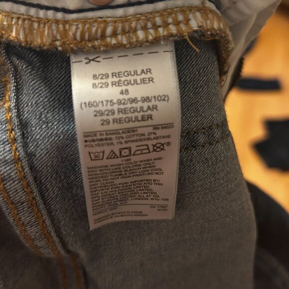 Gap Women's High Rise True Skinny Jean - 8/29 - Picture 4 of 7